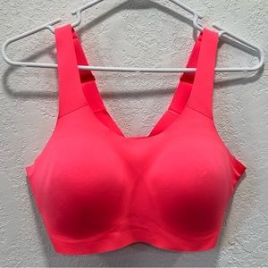 Brooks Dare Scoopback Run Bra Fluorescent Pink 38DD/E NWT